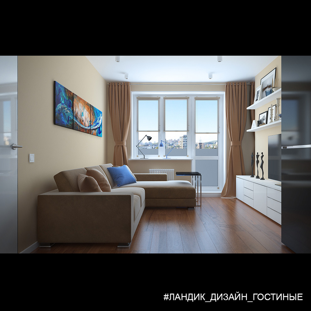 Однокомнатная квартира в современном стиле