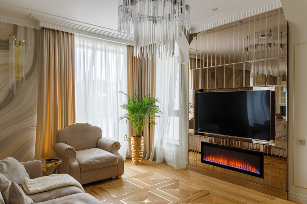 Обложка проекта: Элегантный интерьер будущей писательницы и Рене Грюо