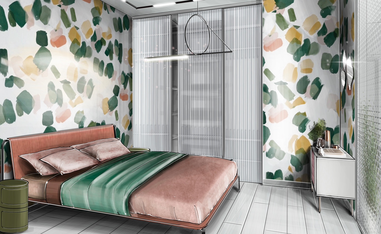 Обложка проекта: Дизайн-проект квартиры 60 кв.м.