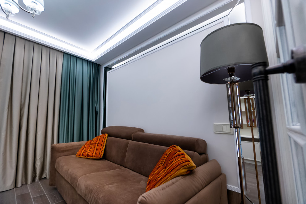 Ремонт трехкомнатной квартиры площадью 84 кв.м. в стиле неоклассика