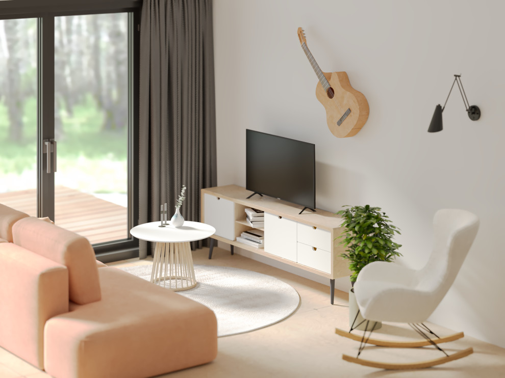 Обложка проекта: Визуализации проекта барнхаус