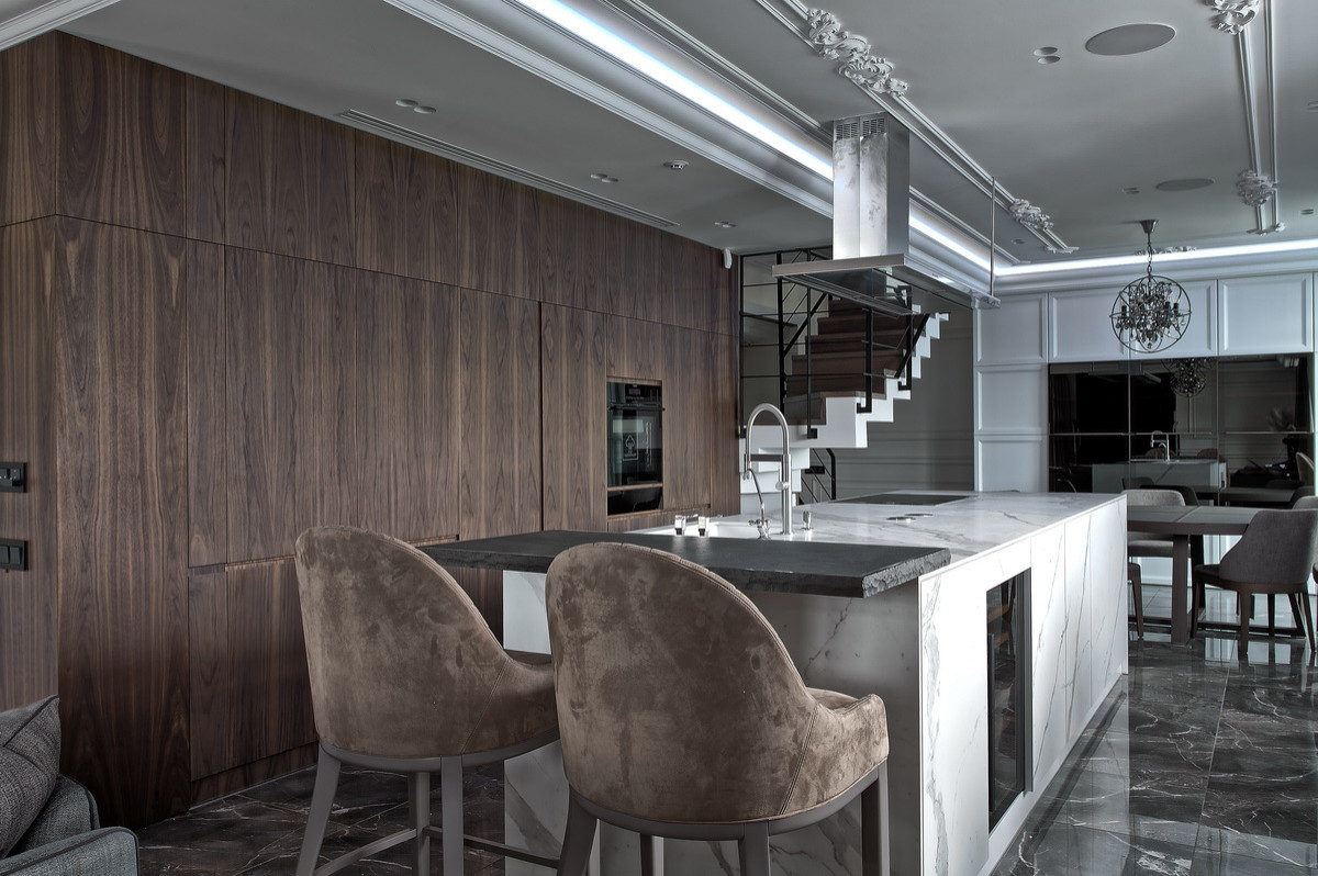 Solid in classic interior