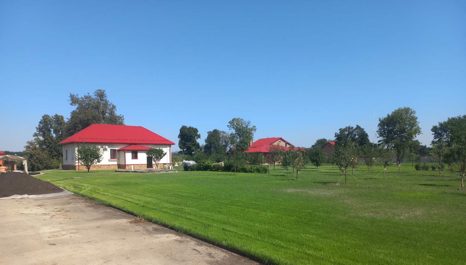 Landscape design of the territory (Moscow region 2022)