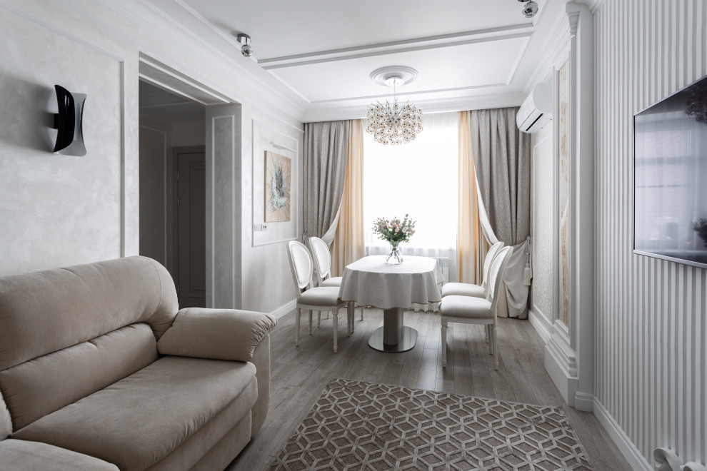 Интерьер в цвете экрю-гармония внутреннего мира. Квартира 7