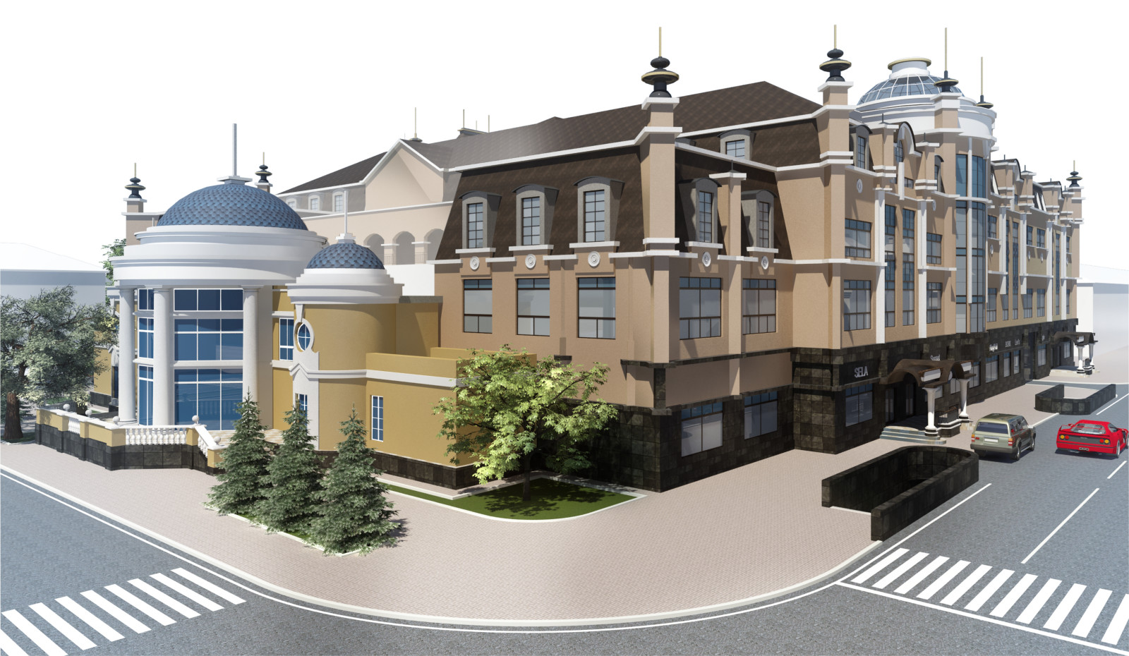 Многофункциональный общественный центр