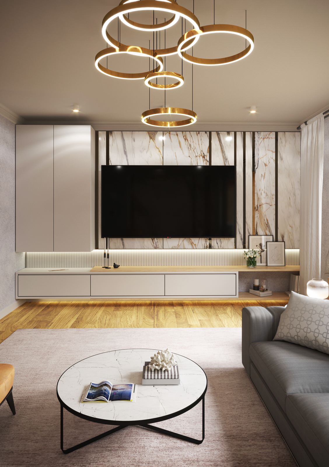 Обложка проекта: Гостиная 30 кв.м.