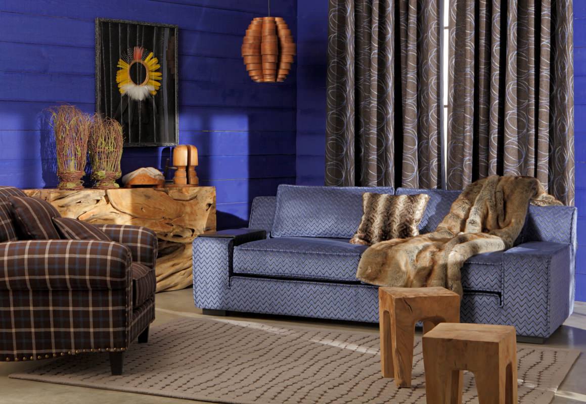 Ткани в готовых интерьерах