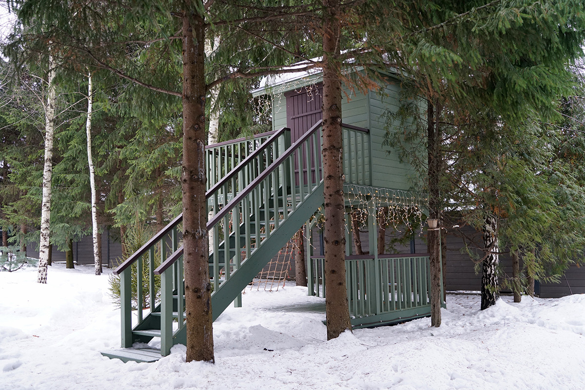 Обложка проекта: Домик на дереве