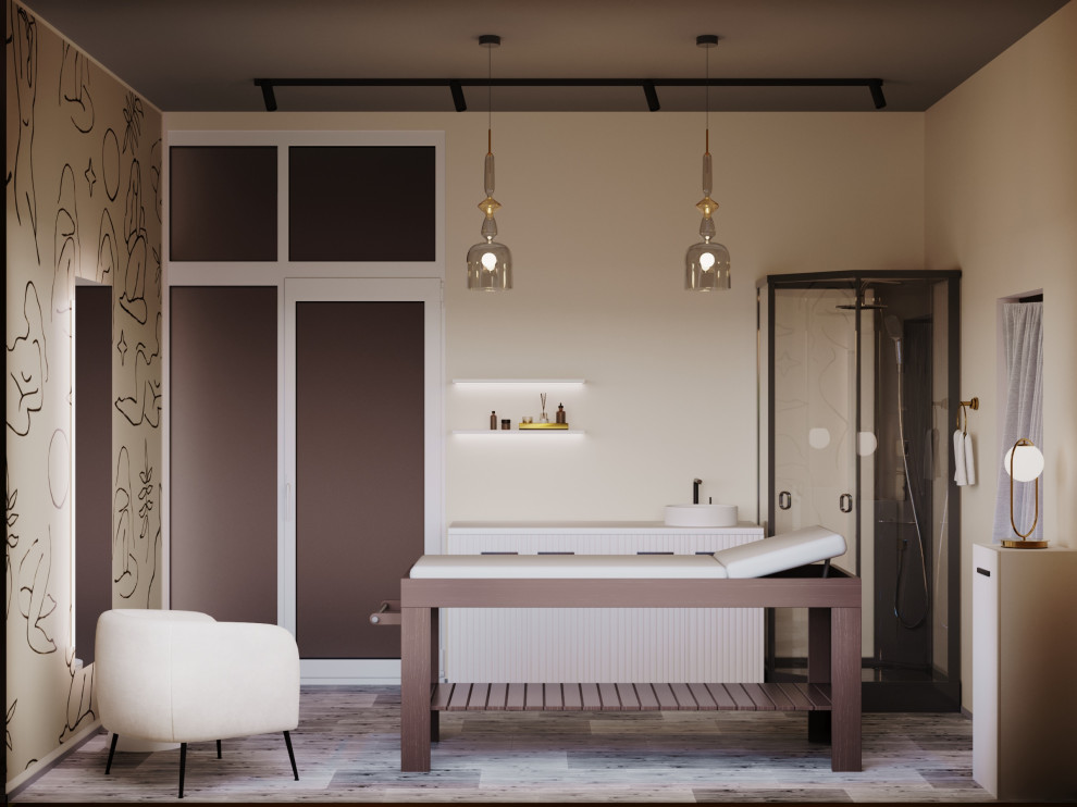 Дизайн проект студии красоты