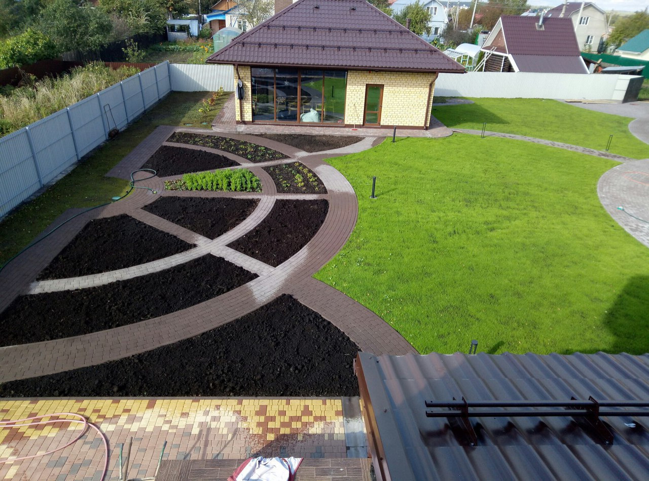 Обложка проекта: Цветники