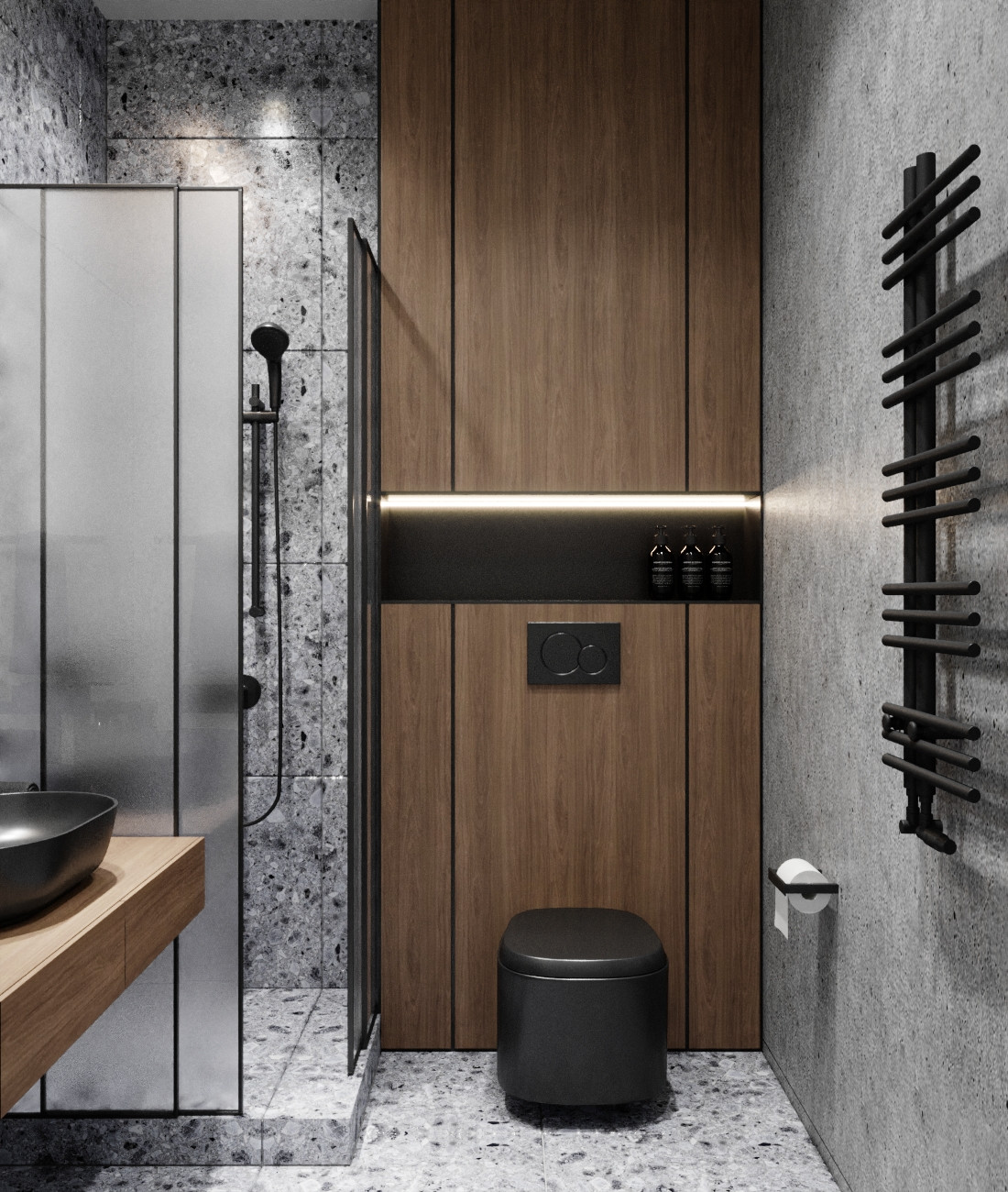 Квартира с тех. комнатой