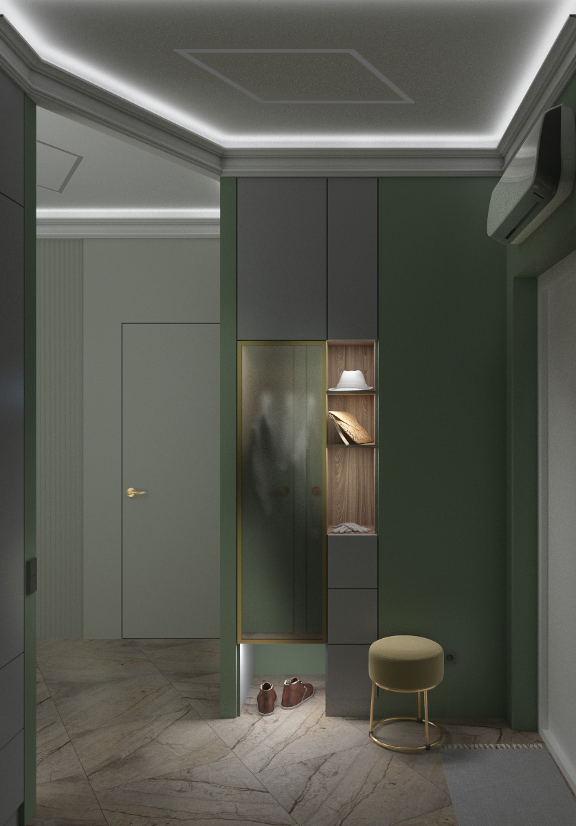 Квартира в доме ар-деко