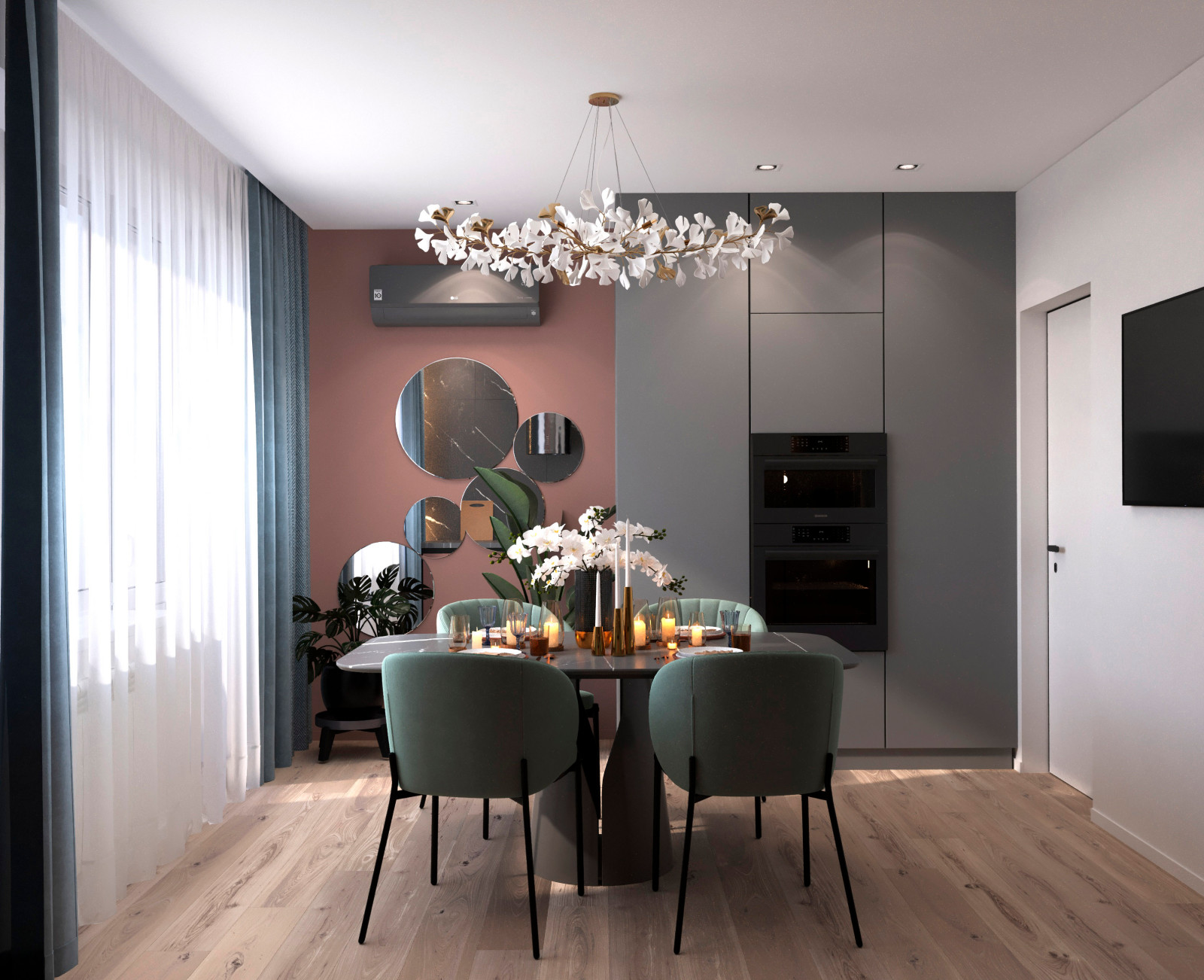 Дизайн-проект интерьеров квартиры 108 м2