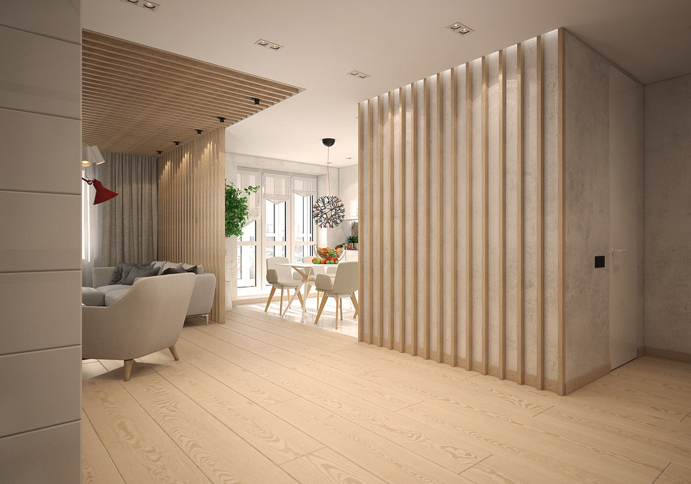 гостиная-кухня