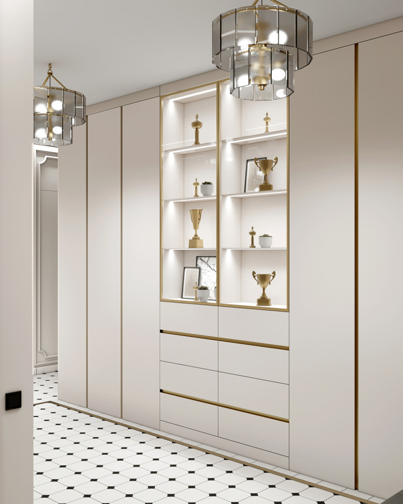 Дизайн интерьера квартиры 104 м2 в ЖК Сердце Столицы