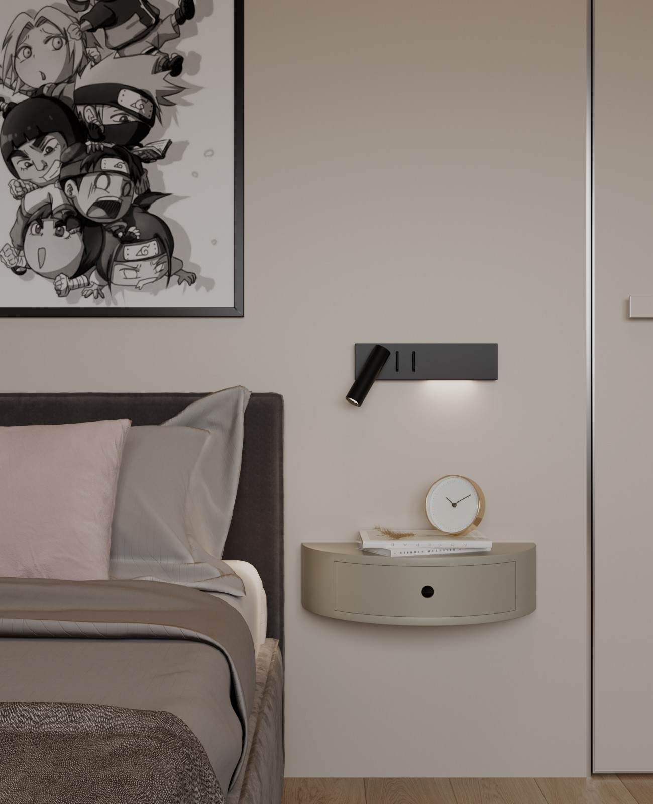 Дизайн-проект квартиры в ЖК Main House, 100 кв.м