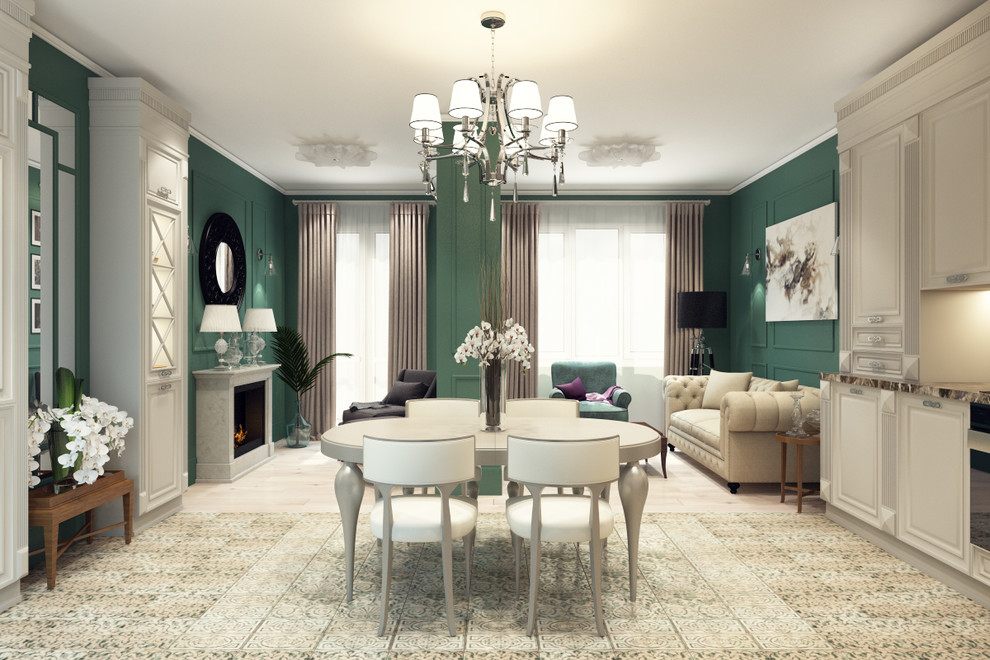 3-х комнатная квартира в Москве для студии Style Home