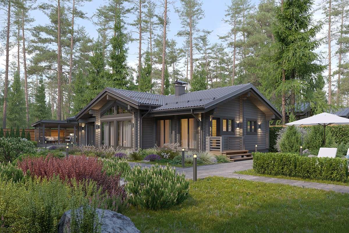 Обложка проекта: Проект одноэтажного дома «КЕЛЛО»