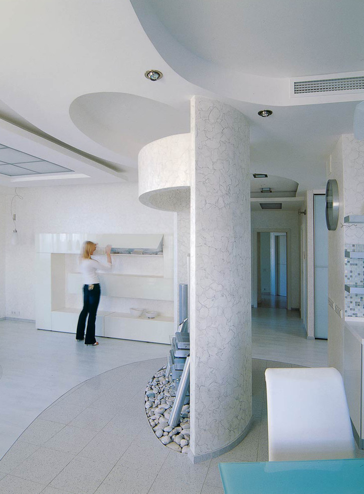 Идеально белый (3-х комн. квартира в ЖК "Шмитовский")