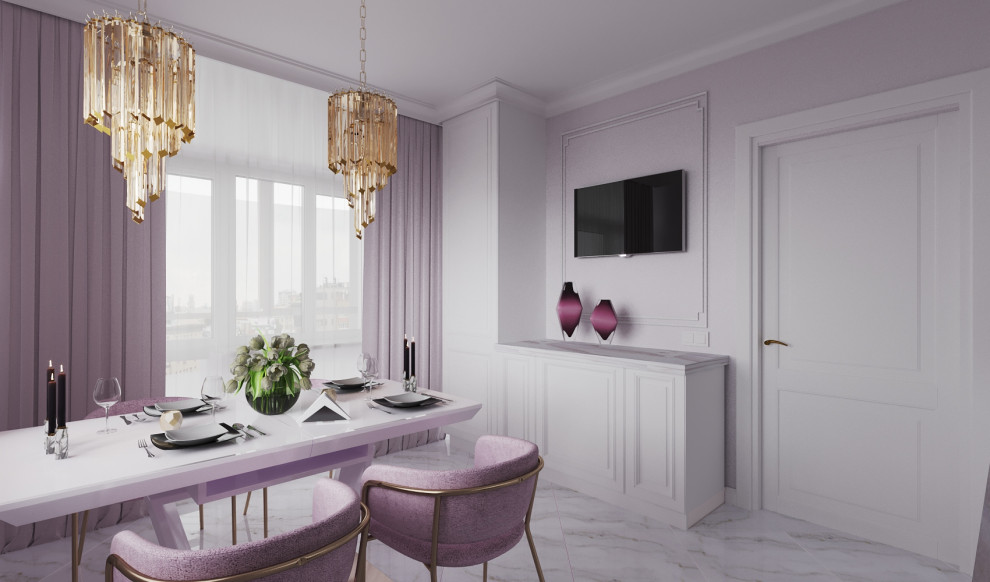 Кухня  в стиле неоклассика