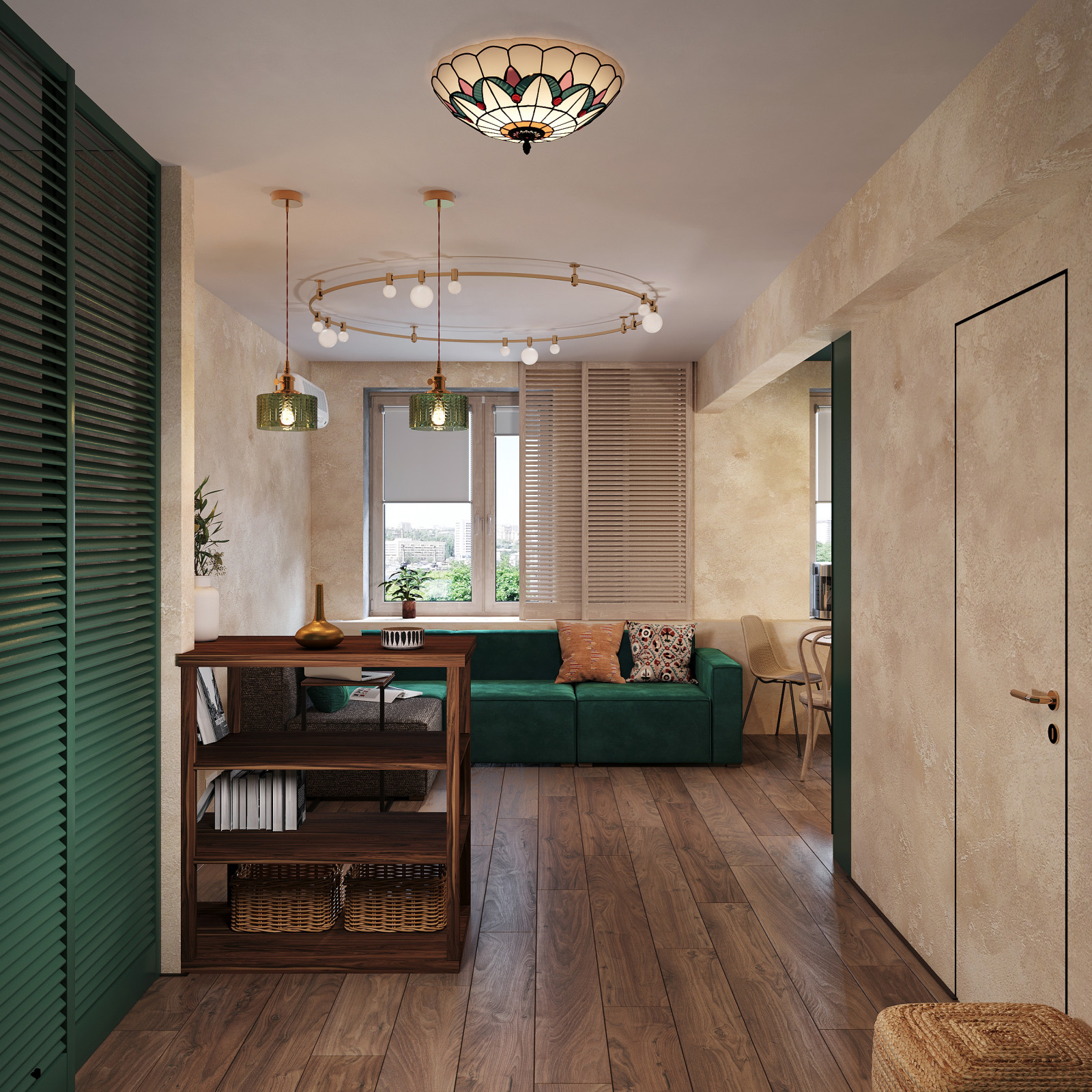 Квартира в центре Москвы | Гостиная