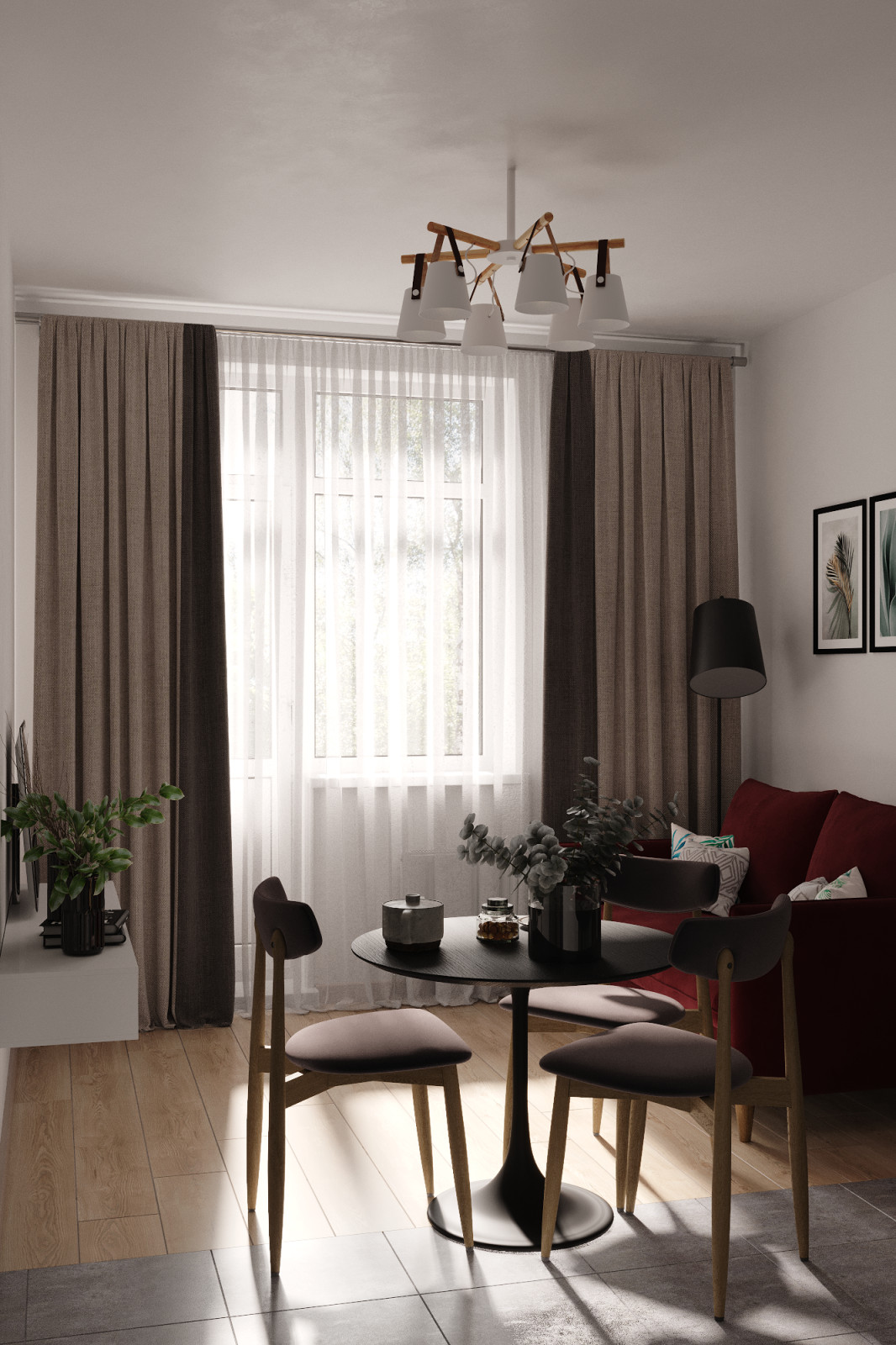 Обложка проекта: Квартира под сдачу, ЖК Микрогород в лесу