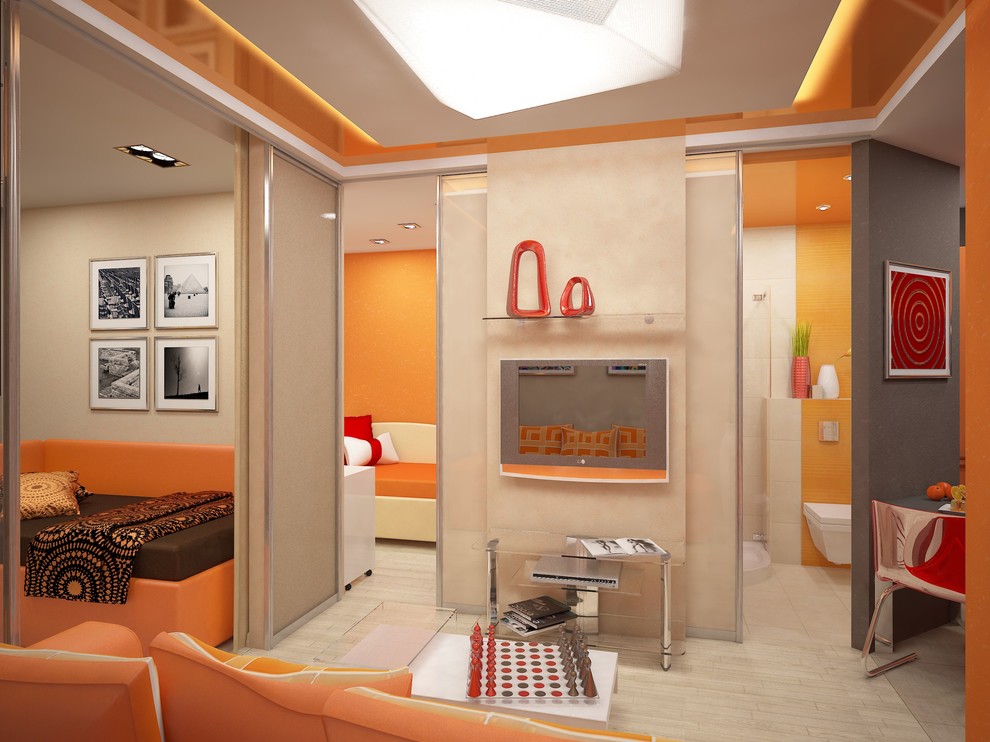 Однушка, площадью 34,4 м2. Преображение.