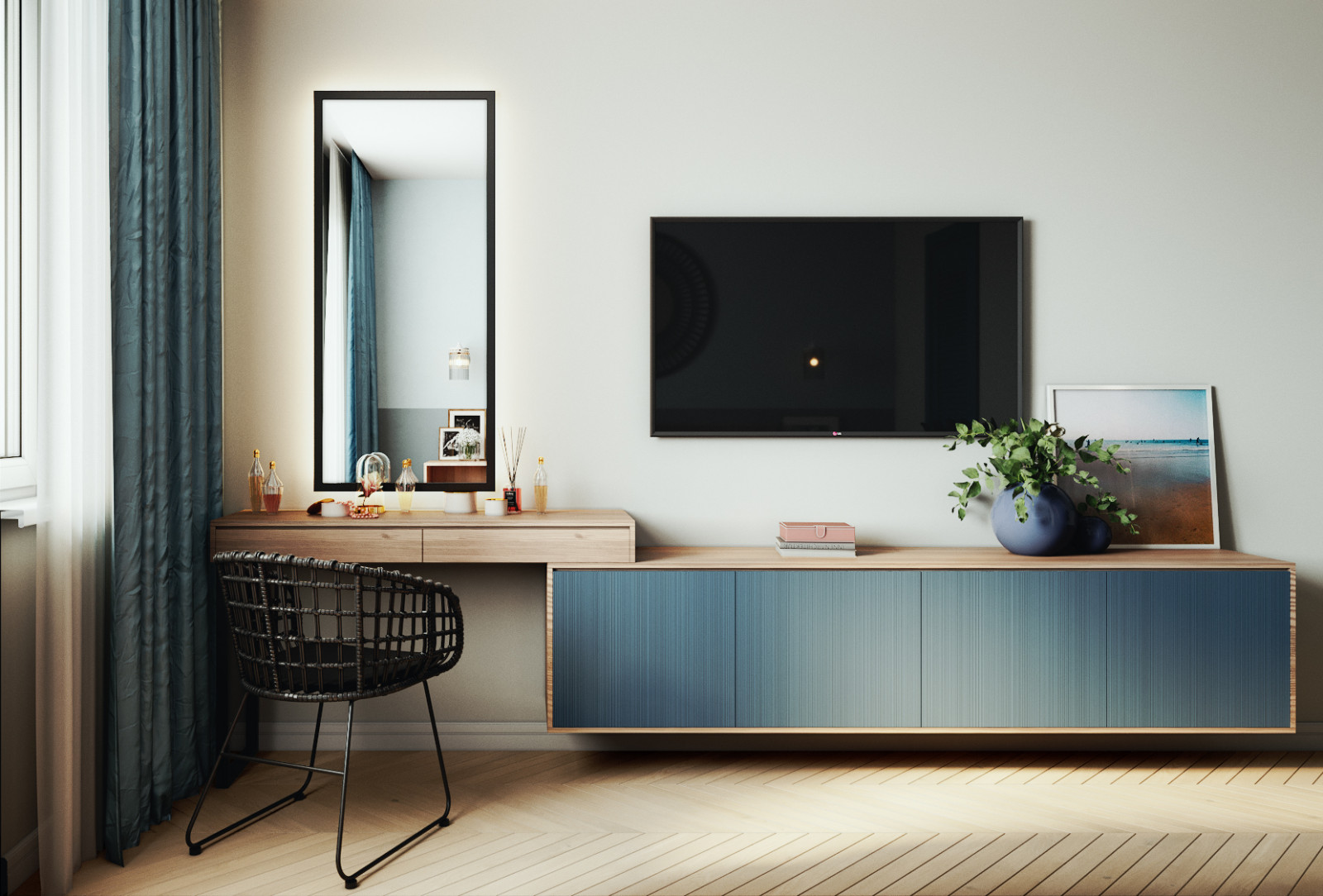 В ярком цвете