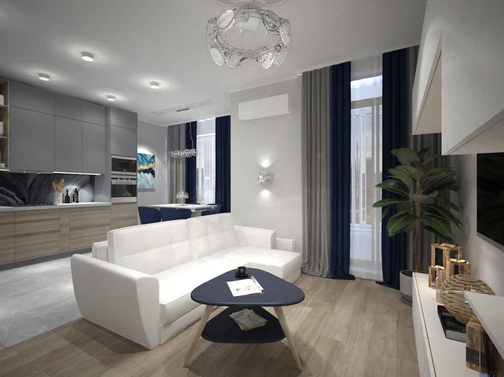 Дизайн 3-комнатной квартиры в современном стиле