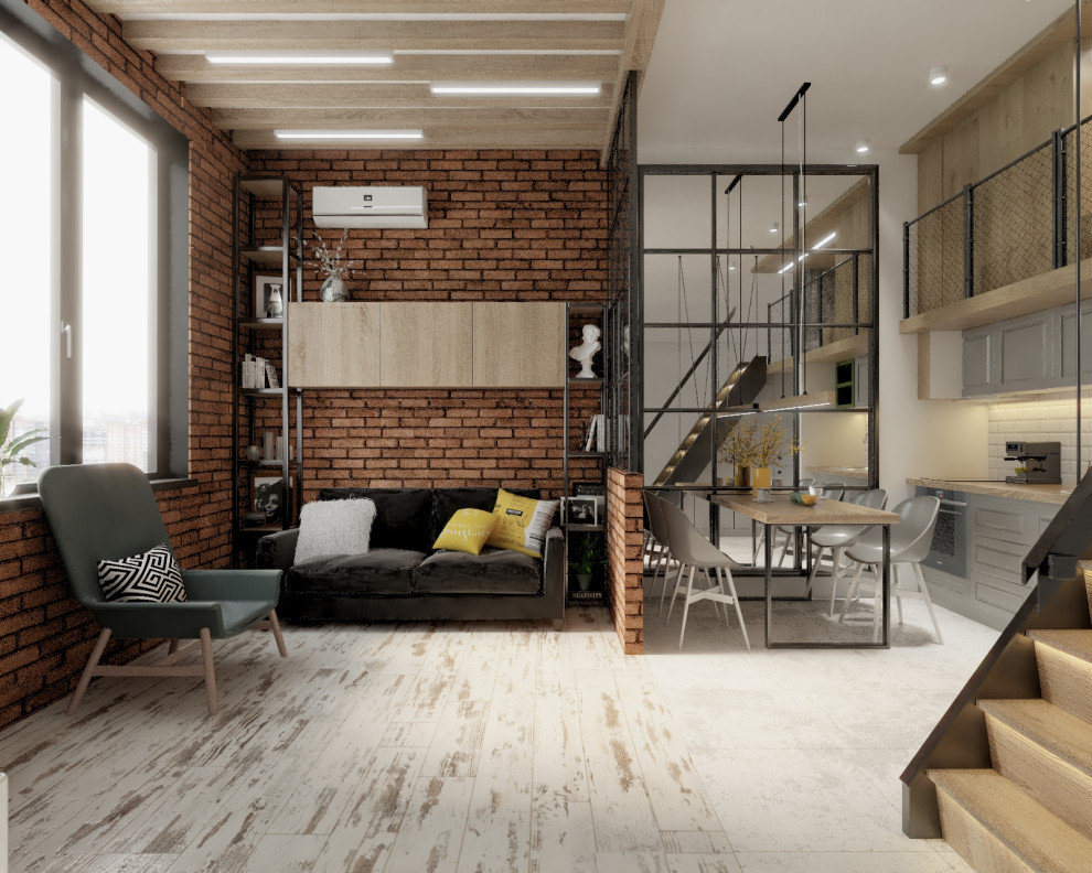 Двухъярусный лофт