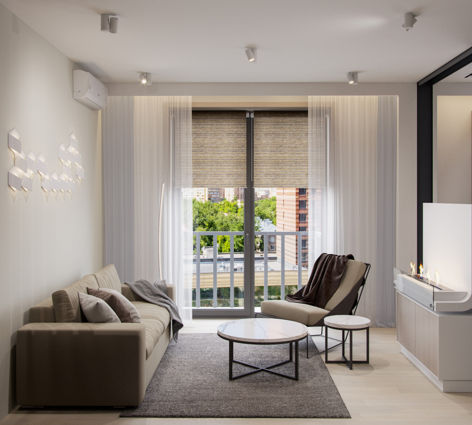 Интерьер с ароматом кофе