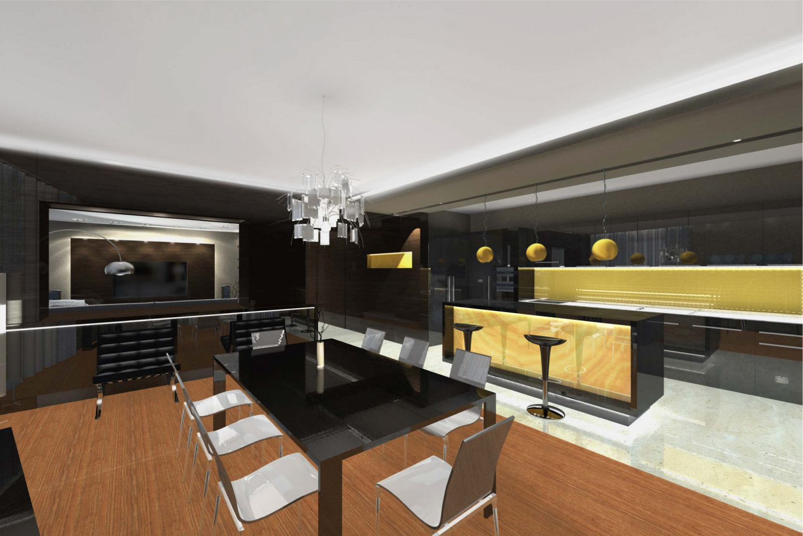 Проект квартиры 250 кв.м