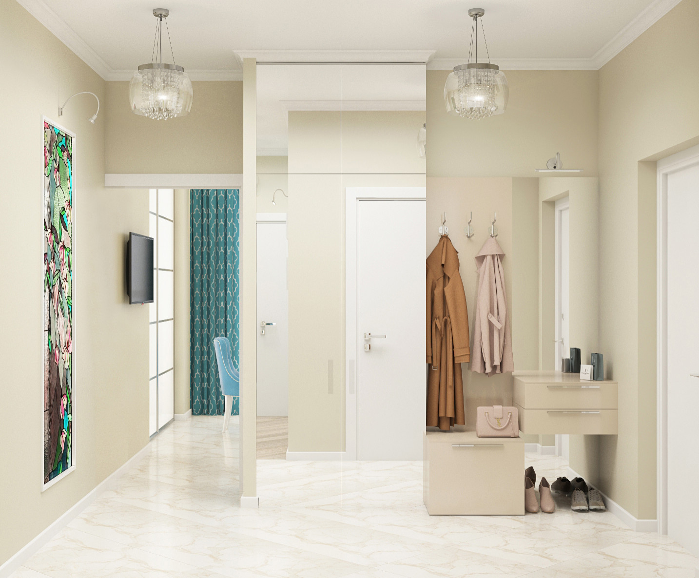 Бирюзовые акценты