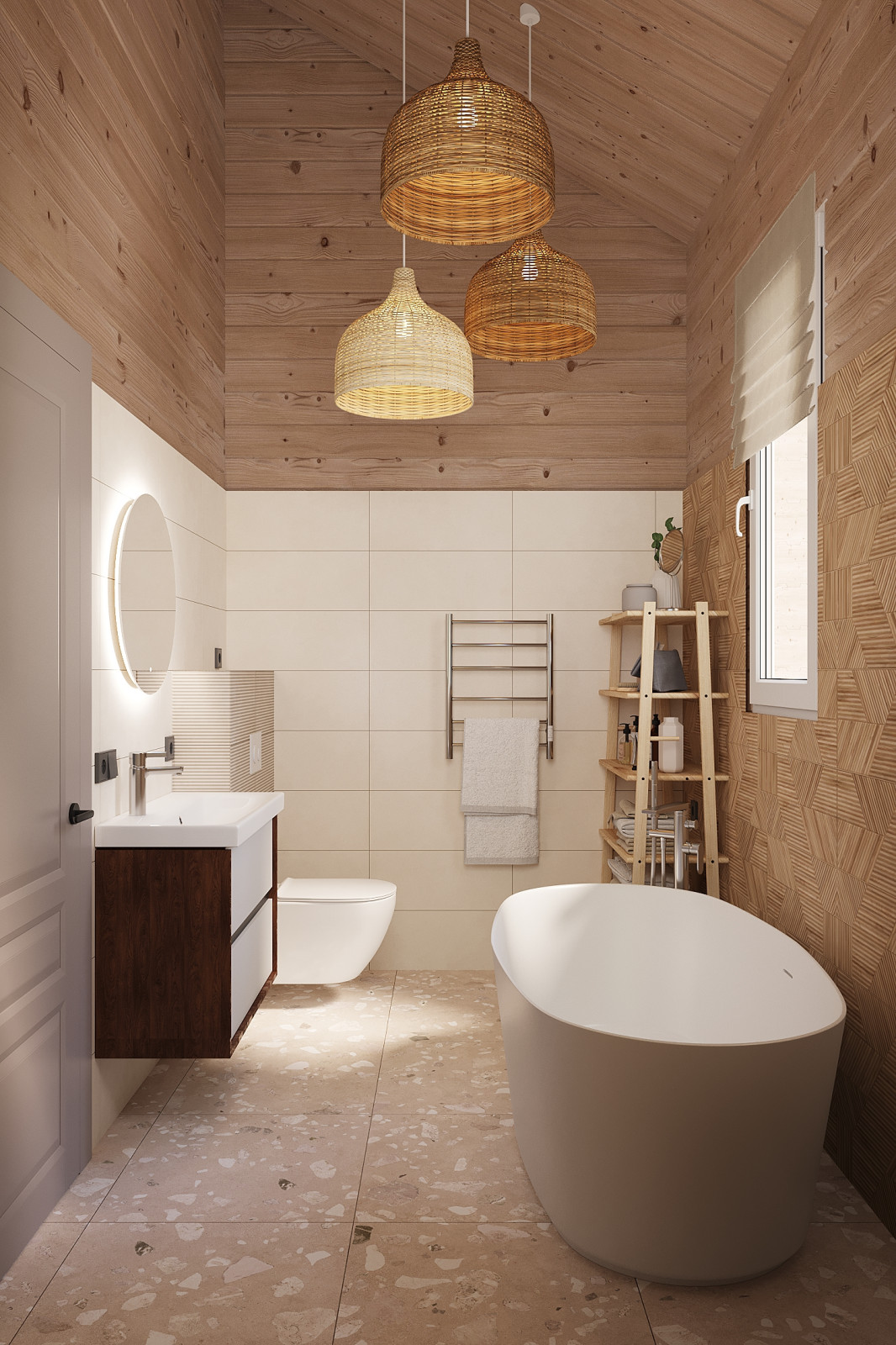 Проект -домик у моря на базе отдыха Русь