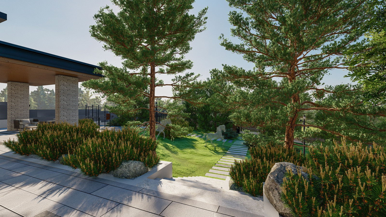 Сад "Просторный" в мкрн Горка