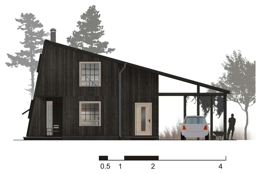 Обложка проекта: Проект деревянного загородного дома