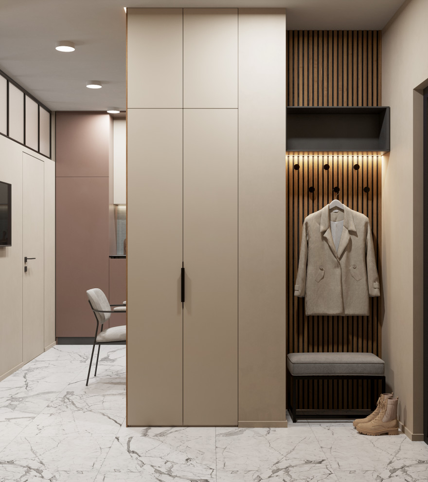 Мини двушка 43 м кв. со спальней на балконе