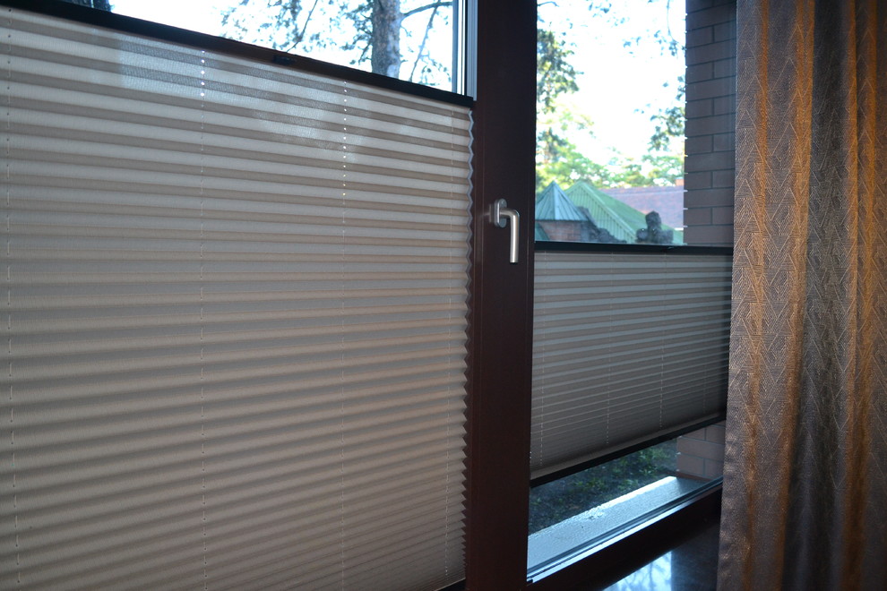 Спальня в синих оттенках