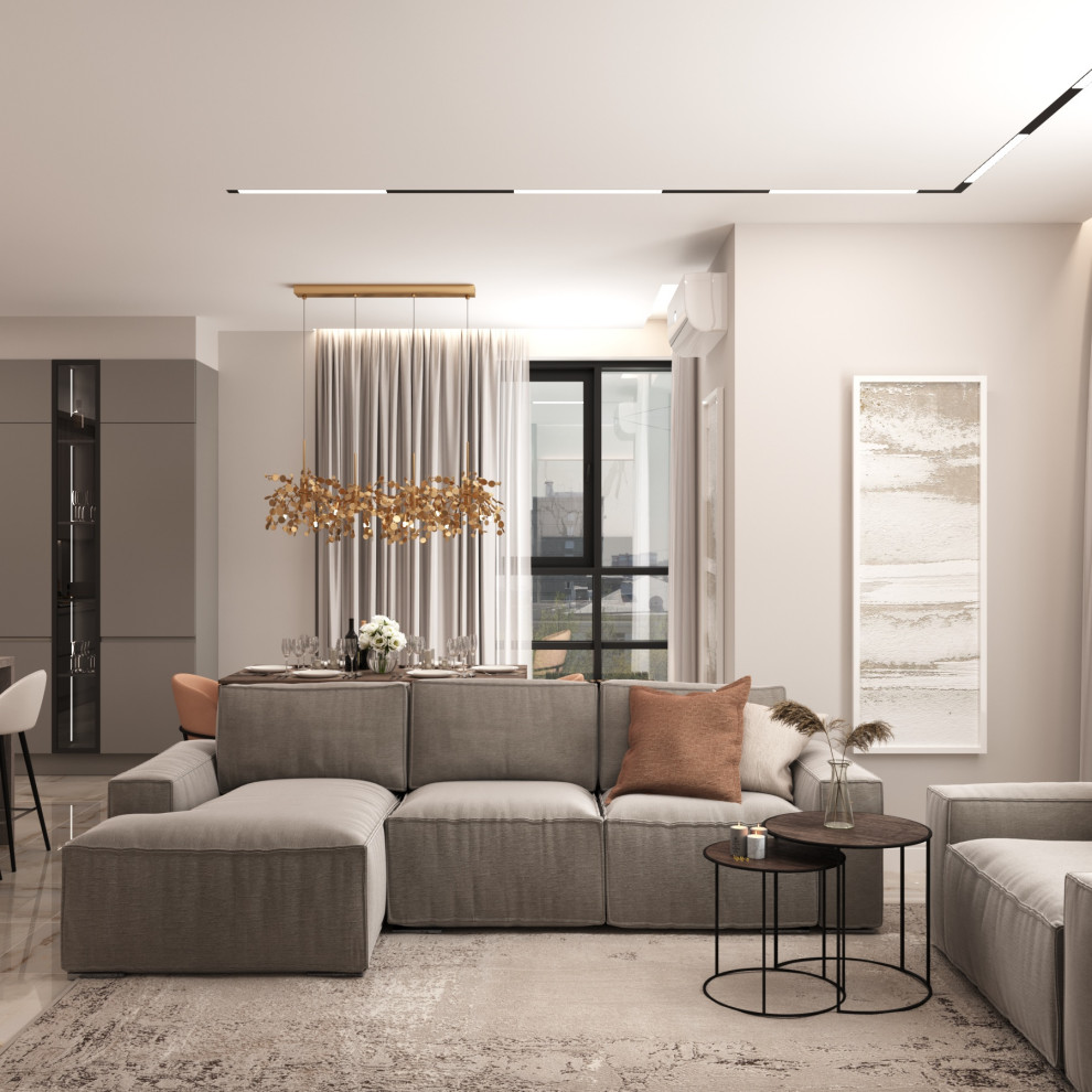 Дизайн интерьера квартиры в ЖК "Бристоль. г. Ростов-на-Дону