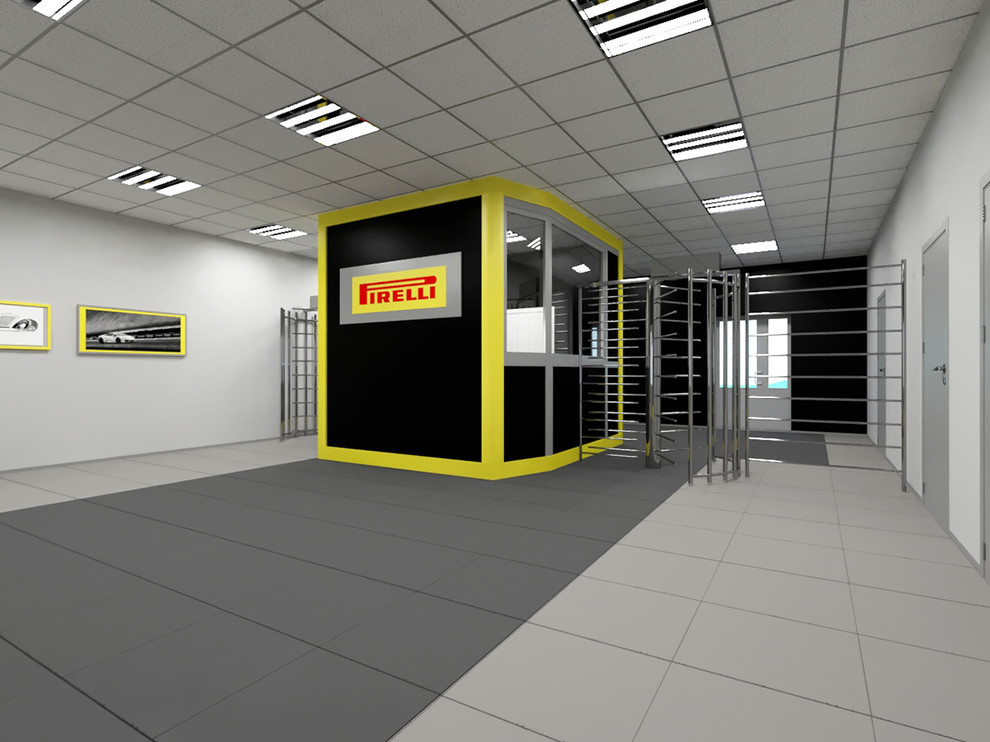 Дизайн и благоустройство территории для шинного завода Pirelli