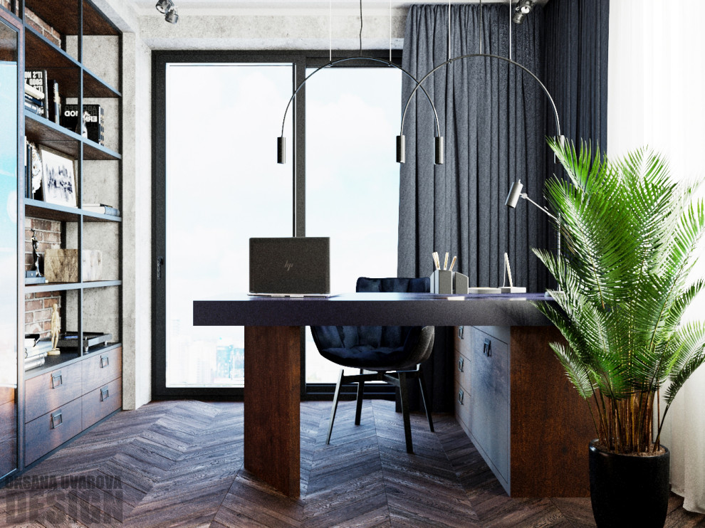 LOFT пространство с мужским характером