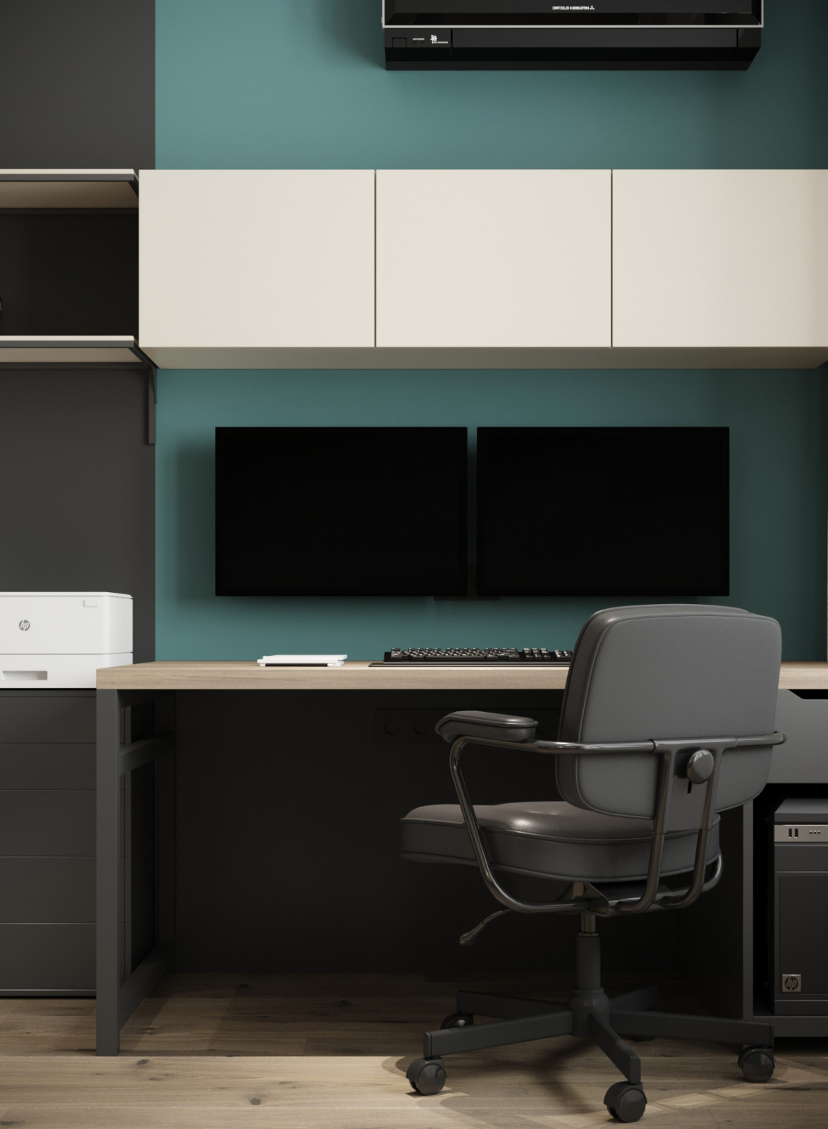 Дизайн-проект квартиры на Авиаторской 72,15 кв.м