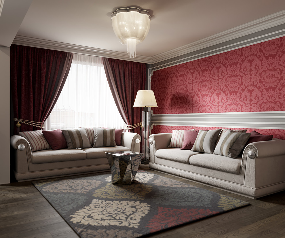 Квартира в стиле ар-деко, ЖК «Московский квартал»