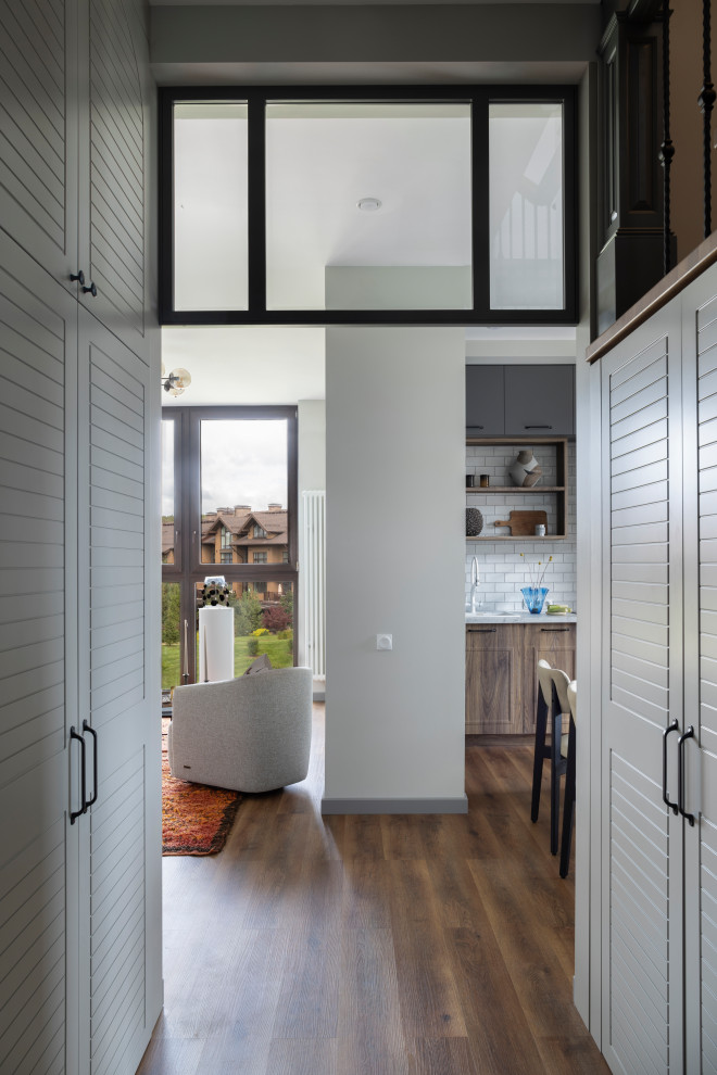 Публикация MYDECOR.RU. Двухуровневая квартира в Москве