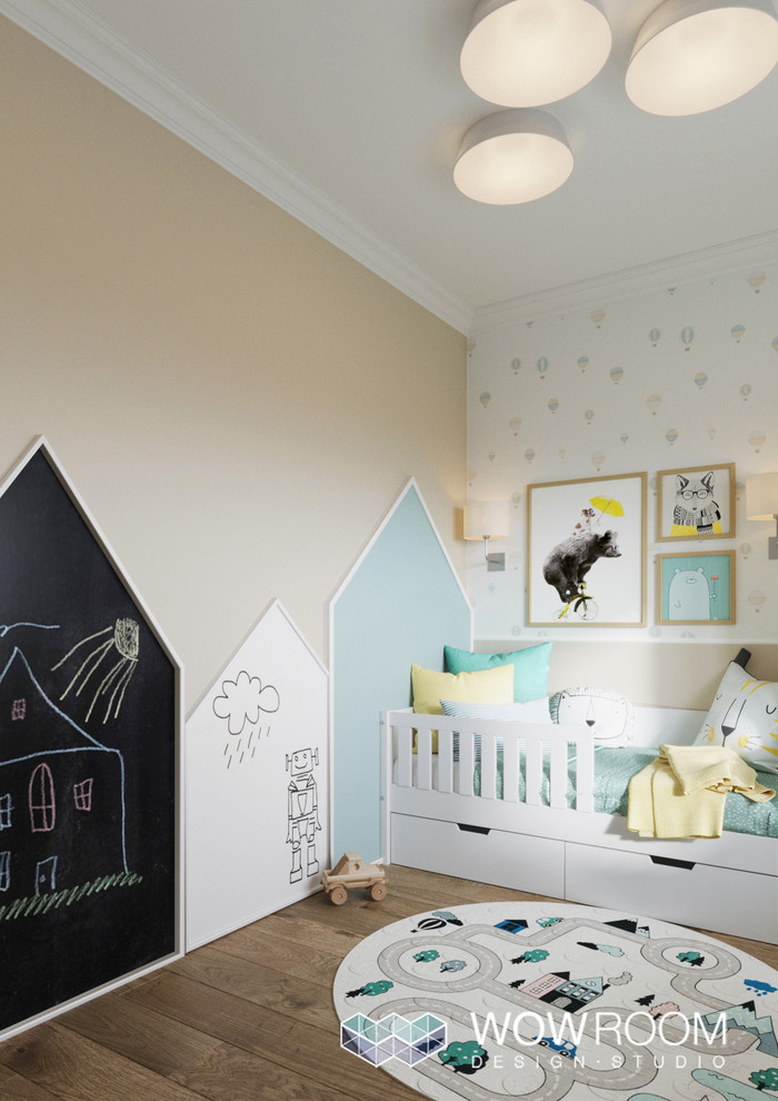 Трехкомнатная квартира в скандинавском стиле