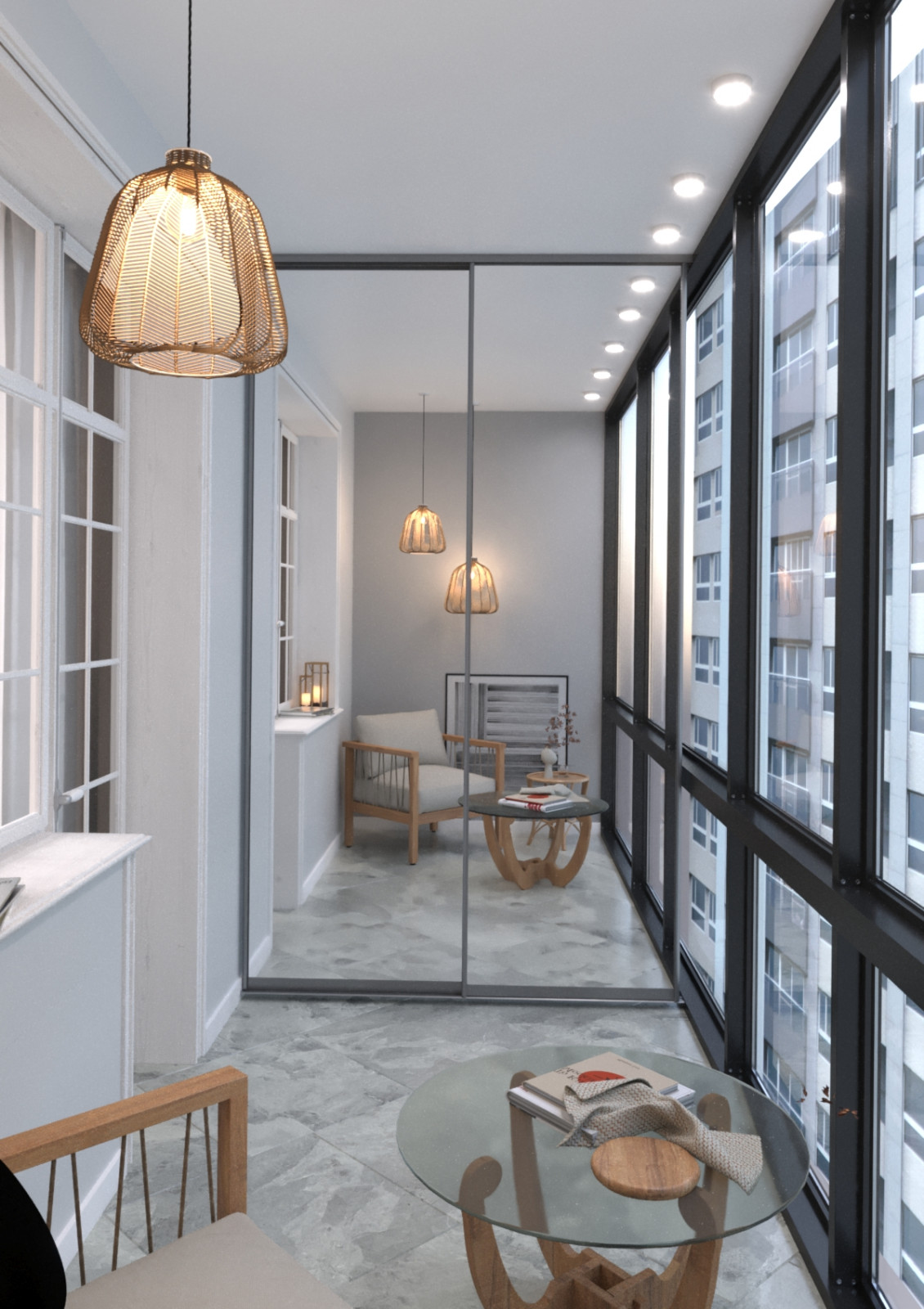 Обложка проекта: 3 Комнатная квартира в ЖК Париж