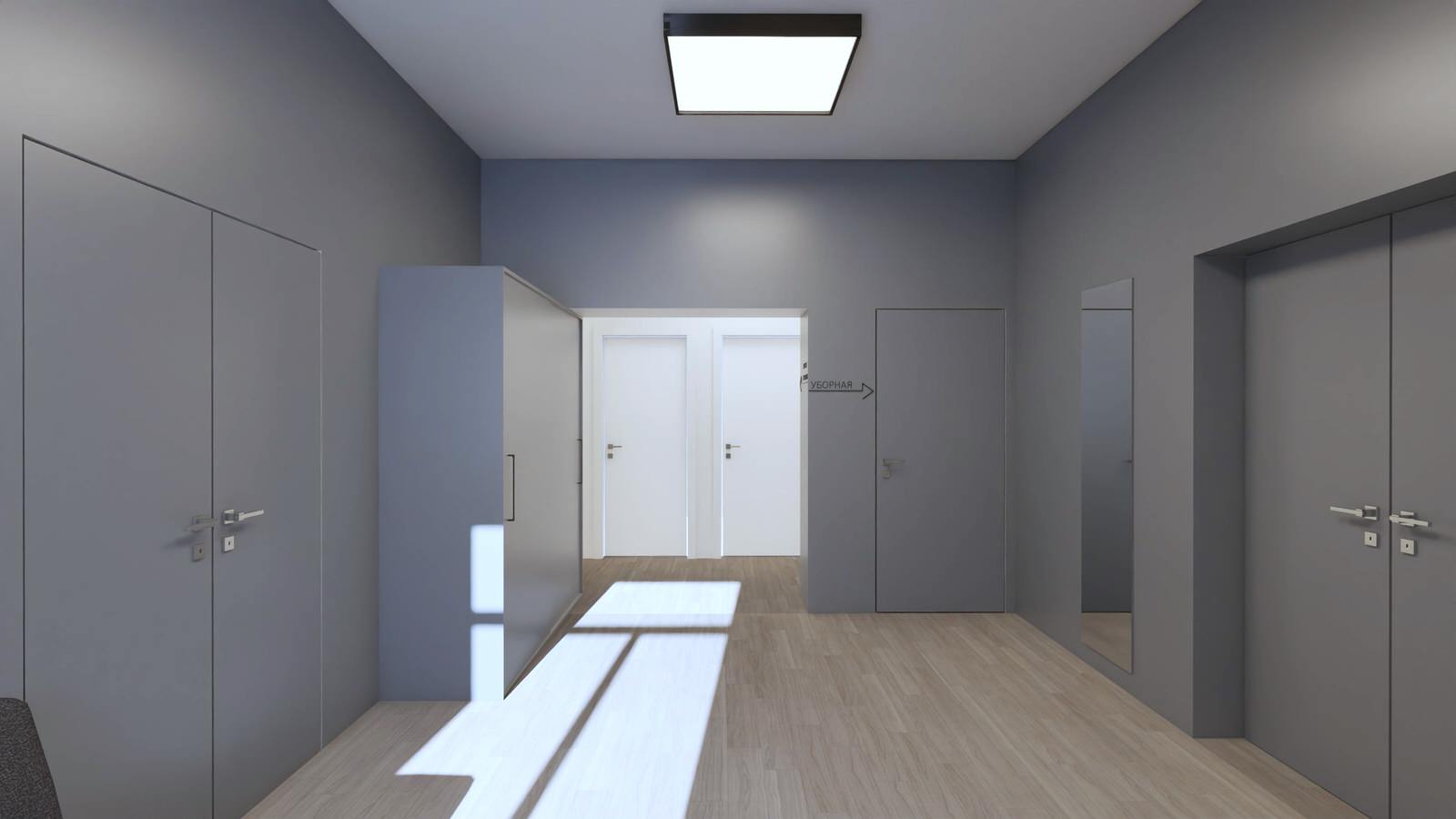 Общие пространства Областного центра профилактики и реабилитации в г. Тюмень