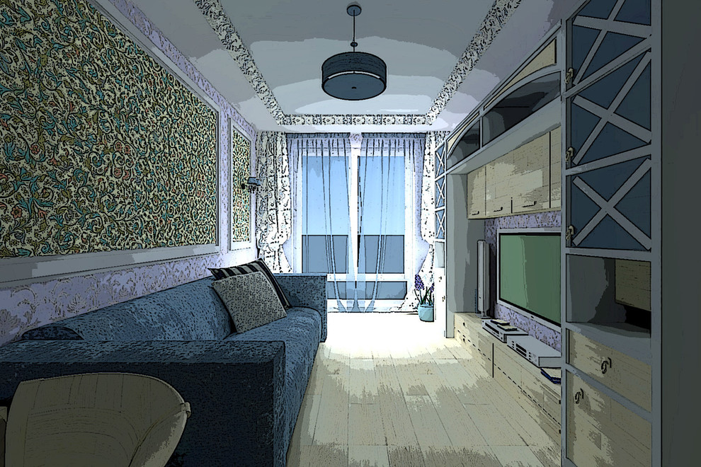 Эскизы небольшой квартиры для брата и сестры