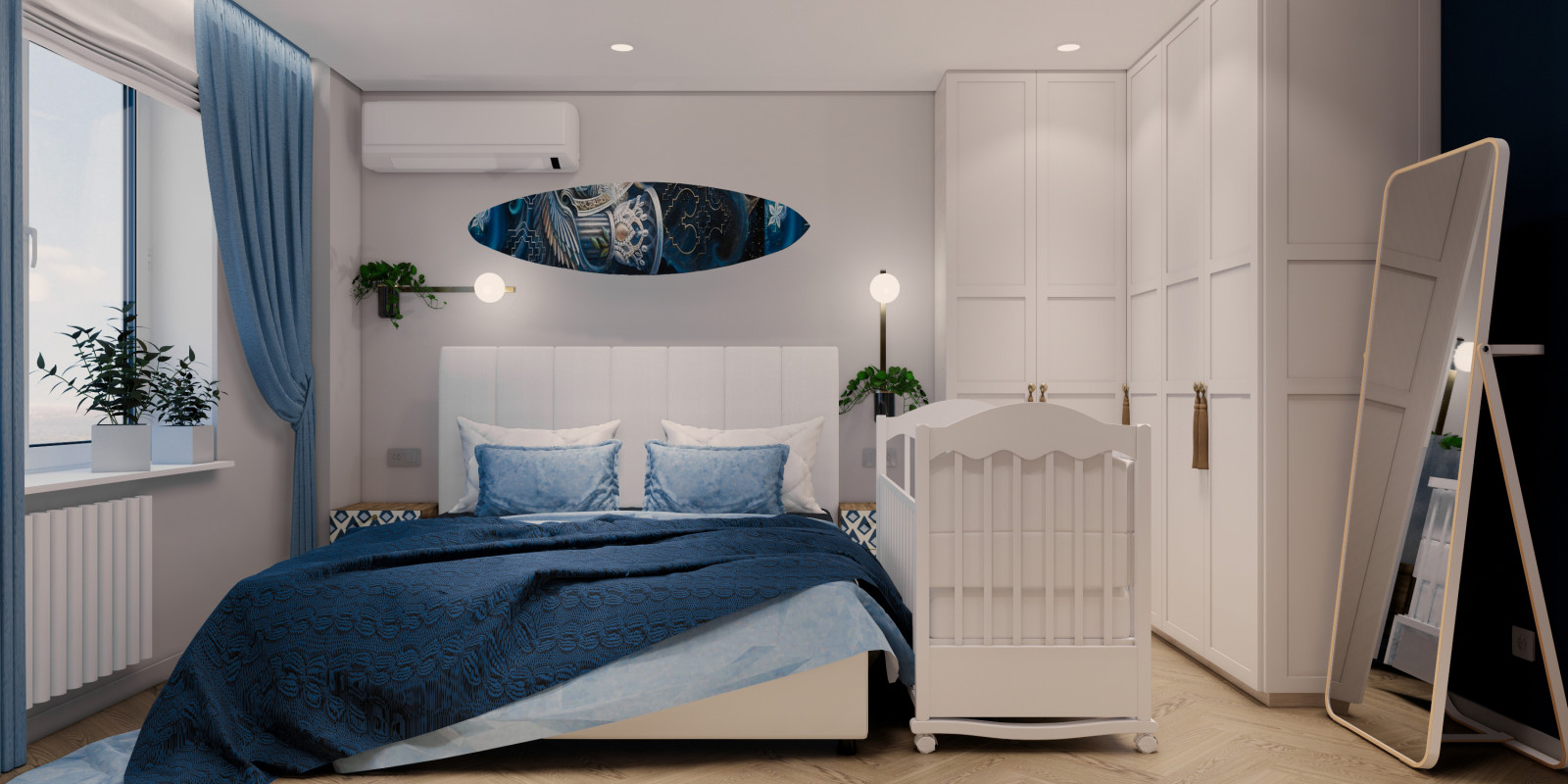 Трешка без перепланировки с газом для семьи с малышом