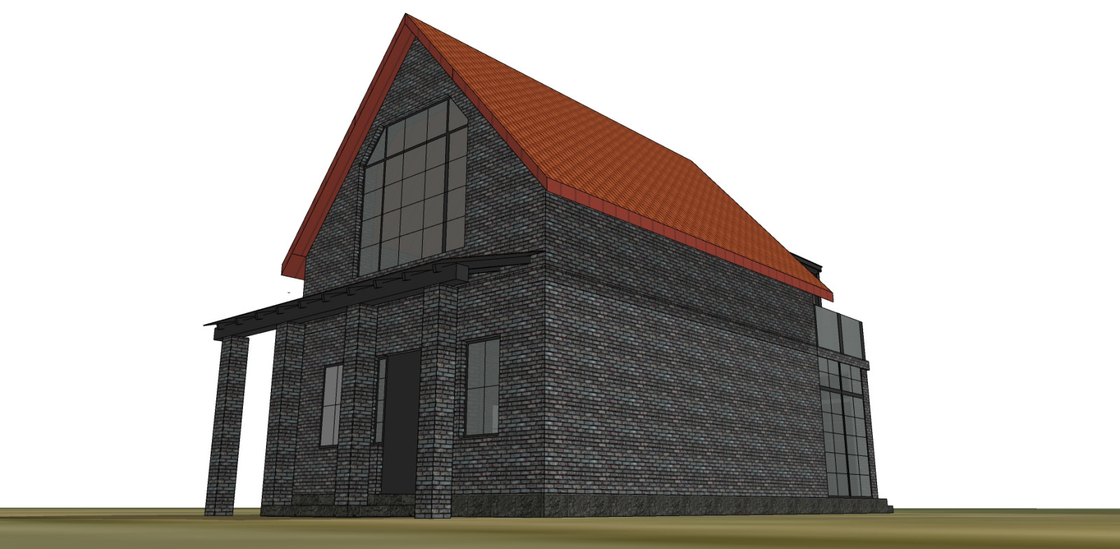 Разработка отделки и деталей типового проекта дома